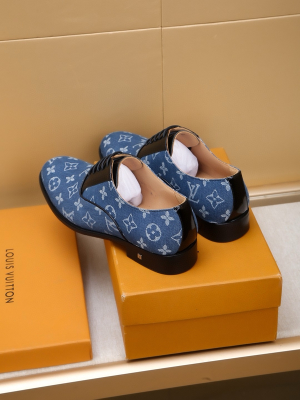 ルイヴィトン靴角部分ディテール